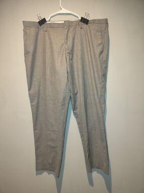 Alberto Cardinalli Men's Gray Dress Pants 40x30